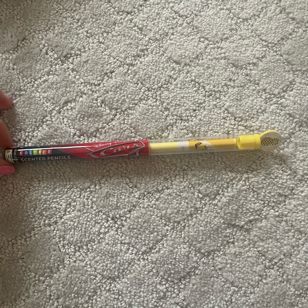 Limited Edition Cars Smelling Pencil in Pineapple